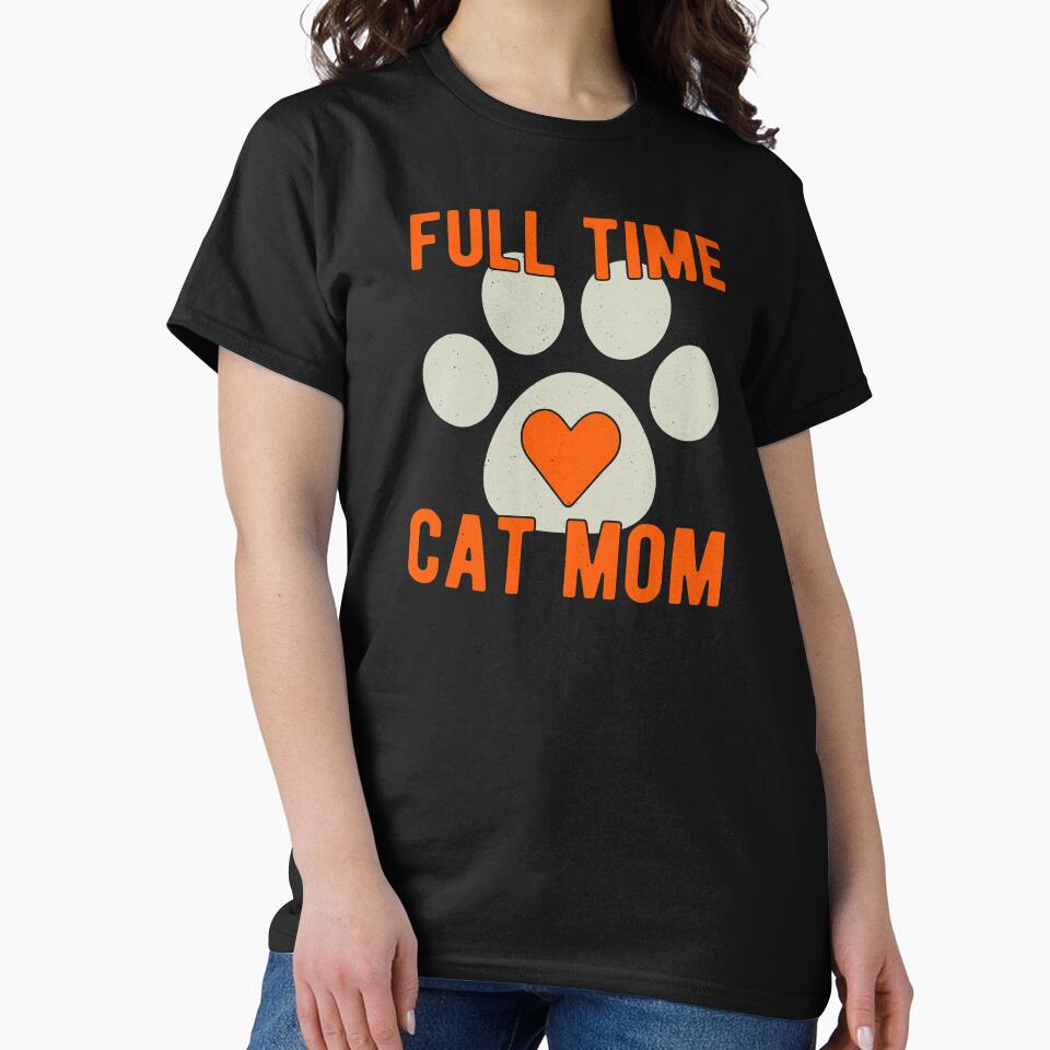 Full Time Cat Mom by artworkbyrihen