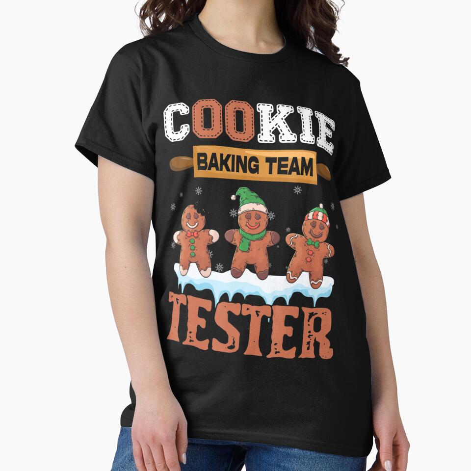 Cookie Baking Team Tester Cute Gingerbread Merry Christmas by AndreusToyota