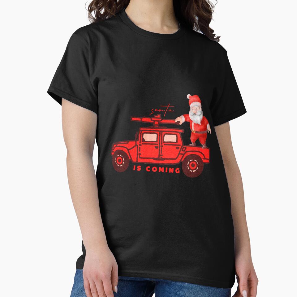 santa is coming with the gun by Danalight