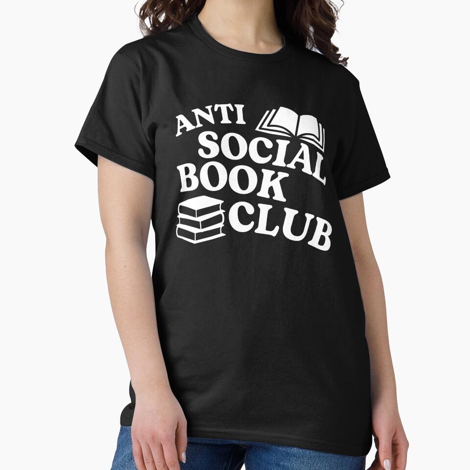Anti Social Book Club by QWTees