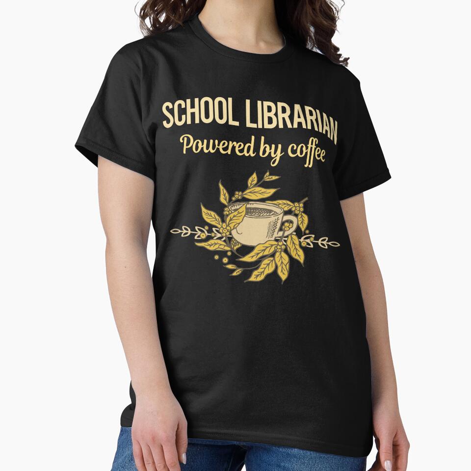 Powered By Coffee School Librarian by trinayolkcelia
