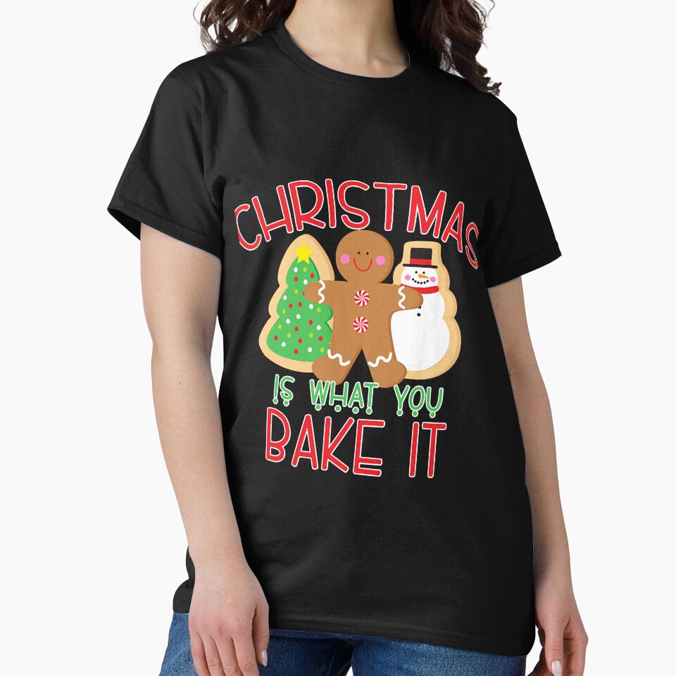 Christmas Baker Pun Xmas What You Bake It Cookies by MsDebora60136