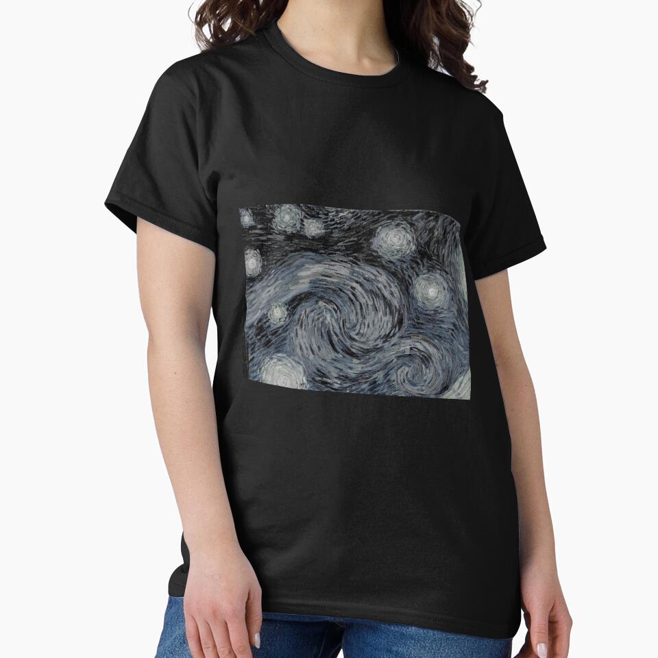 Lowkey Subtle Black Starry Night by coffeentequila