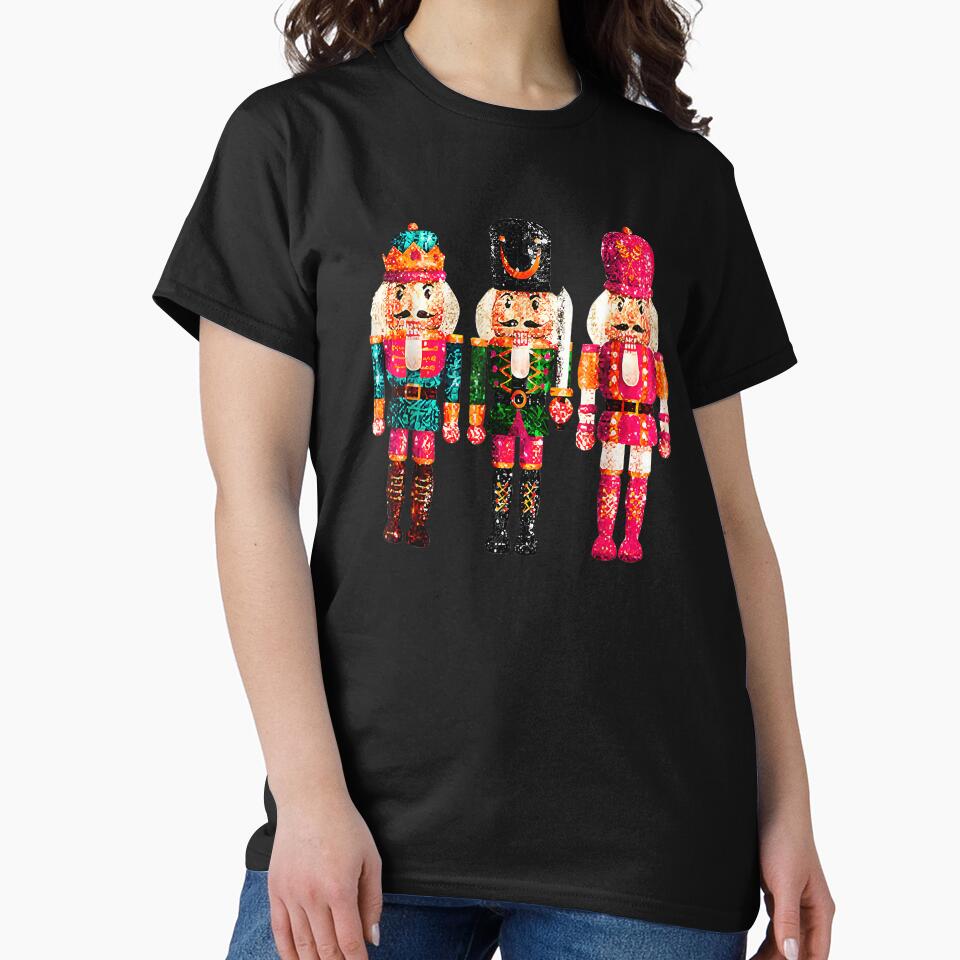 Sequin Nutcracker Shirt, Matching Family Shirts, Family Christmas Shirt, Christmas Shirt, Preppy Nutcracker Shirt, Faux Sequin Shirt by karolejenny