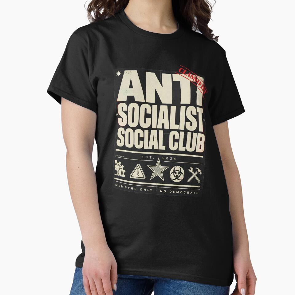 Anti Socialist Social Club Bold Anti Socialism for Car Enthusiasts of Freedom by Redgiant87x
