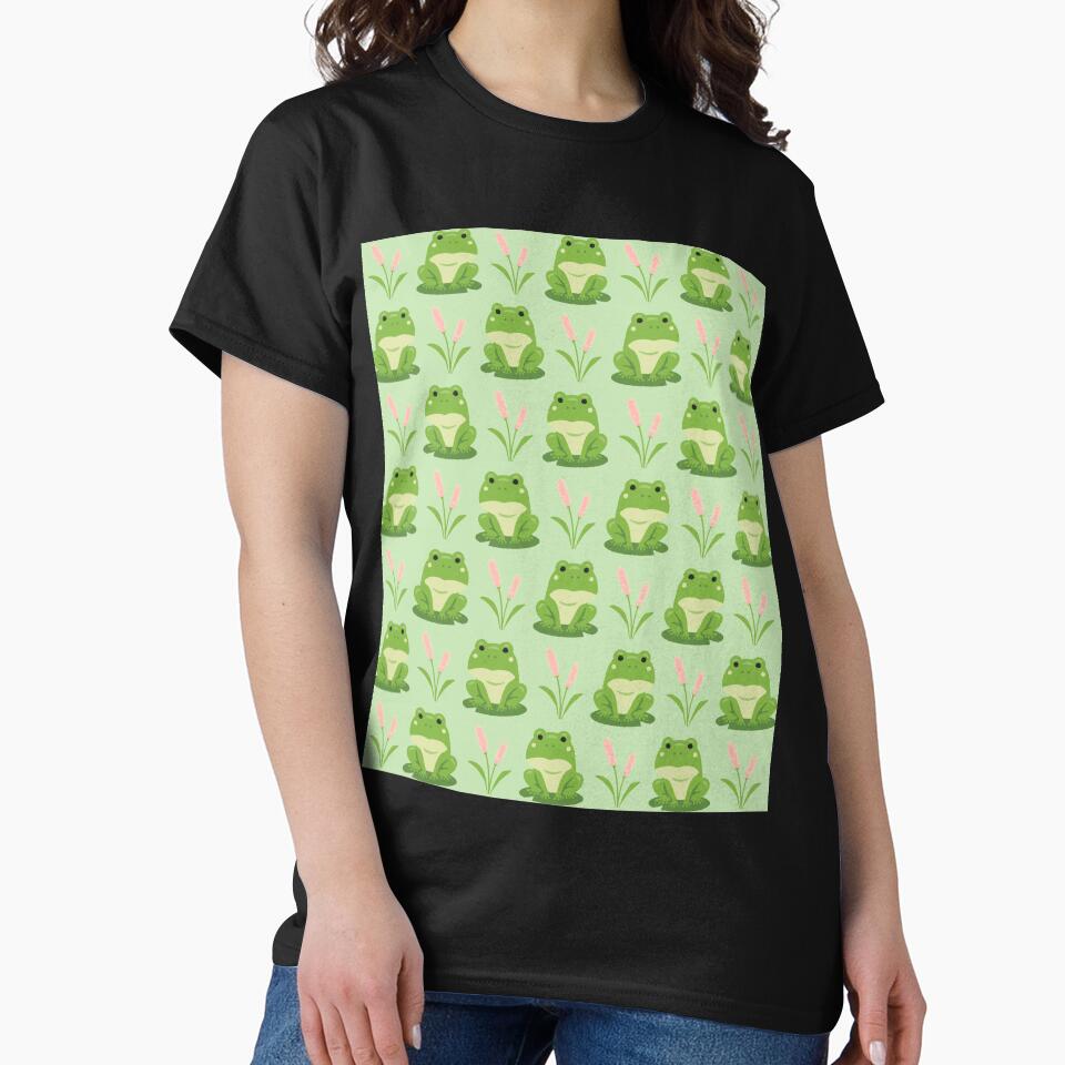 Frog Seamless Pattern by 37jlee