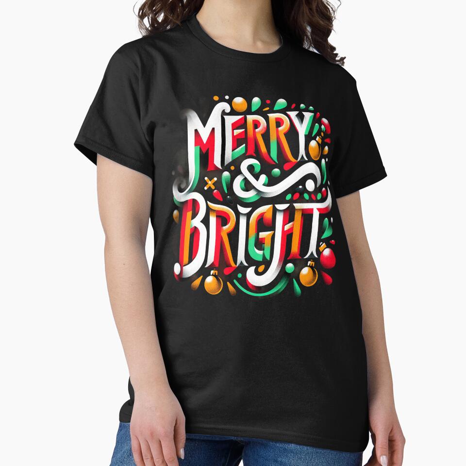Festive Shine - 'Merry & Bright' Holiday Greetings by Sonic-Store