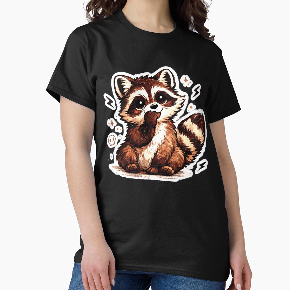 Cute Raccoon Character Design by StyleBloomes