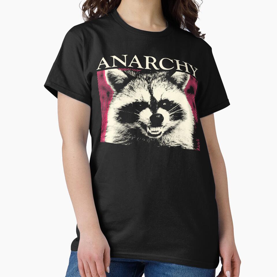Anarchy Raccoon in Pink by VintageMedatsu