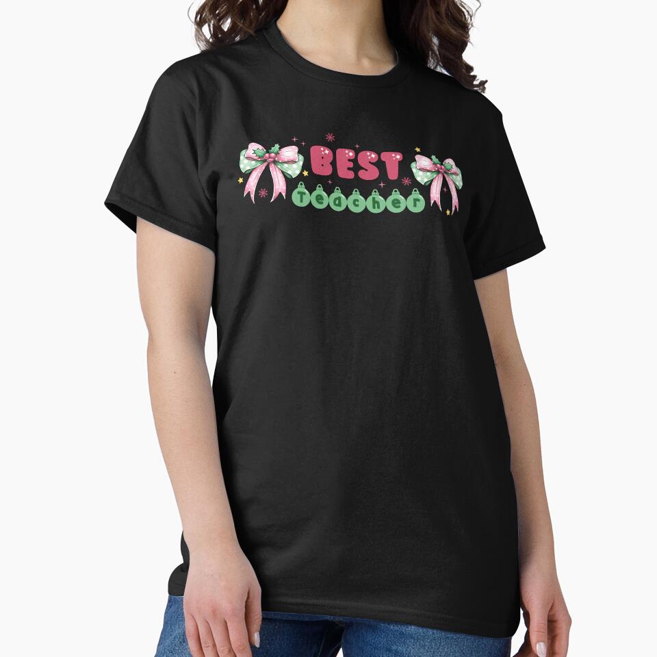 Best Teacher For The Christmas by Promoc
