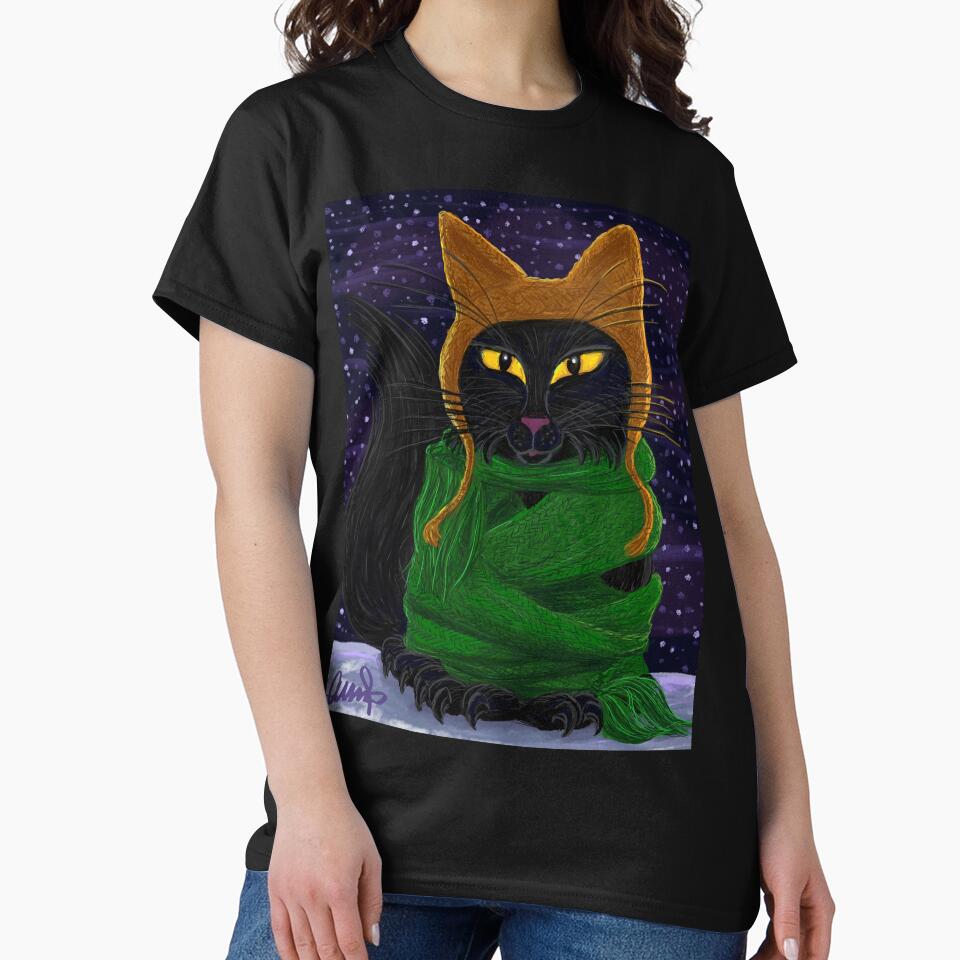 One Satisfied Yule Cat 2 by AnsateJones