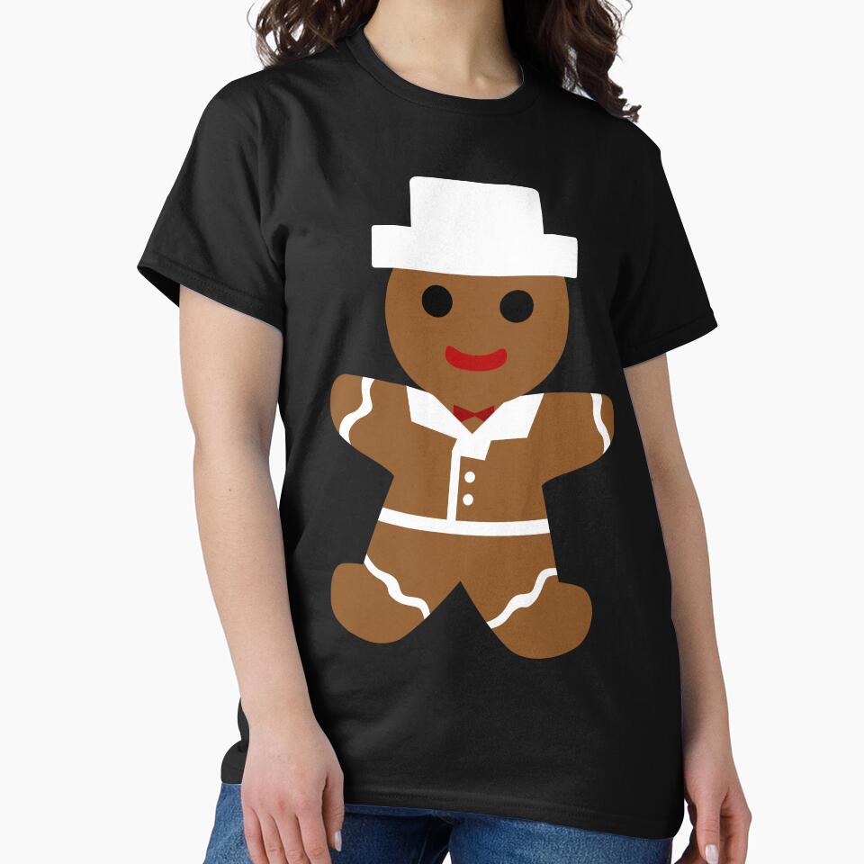 Christmas Gingerbread Gentle Man Cooking Baking Biscuit by Moyanana