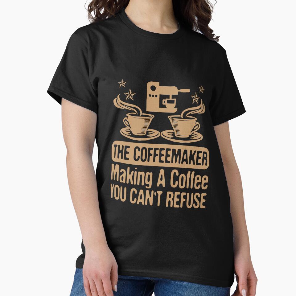 The Coffeemaker Making A Coffee You Cant Refuse Barista by PECCATOR