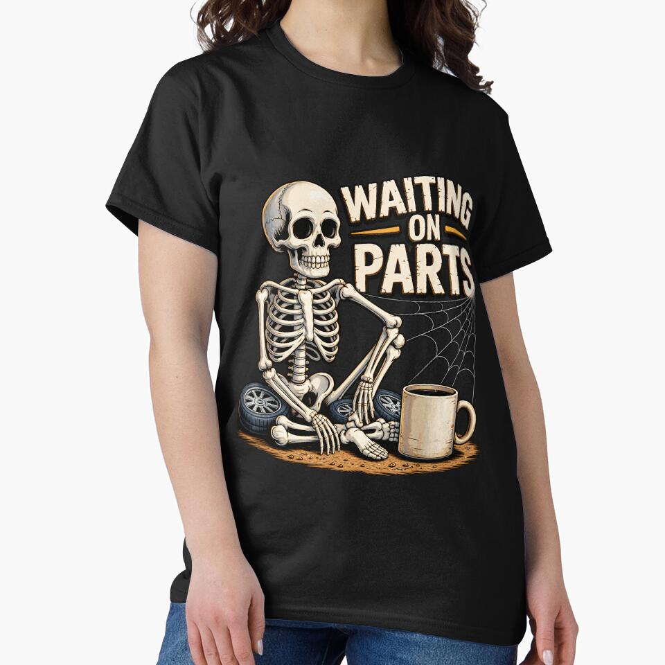 Waiting On Parts Mechanic Skeleton Auto Repair by netimdomains