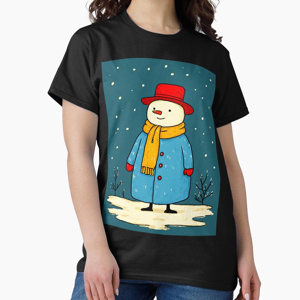 Festive Christmas Snowman by bapupa