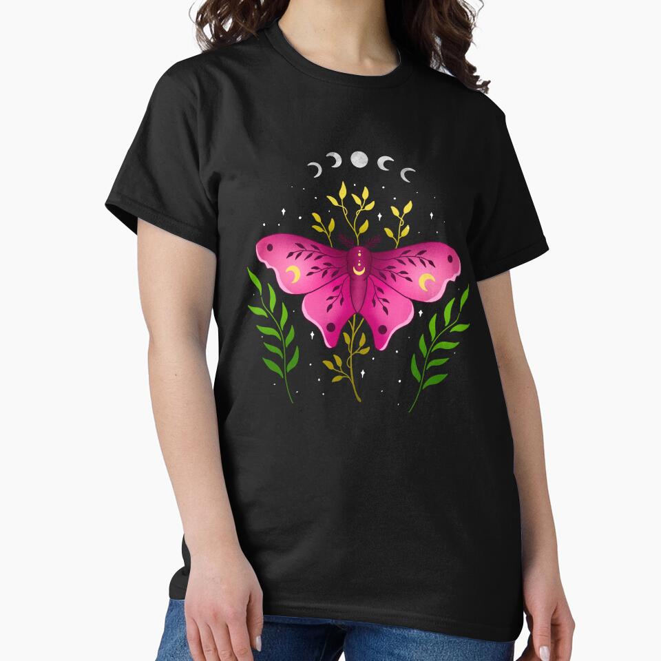 Celestial Floral Moth by ethnicdrawing