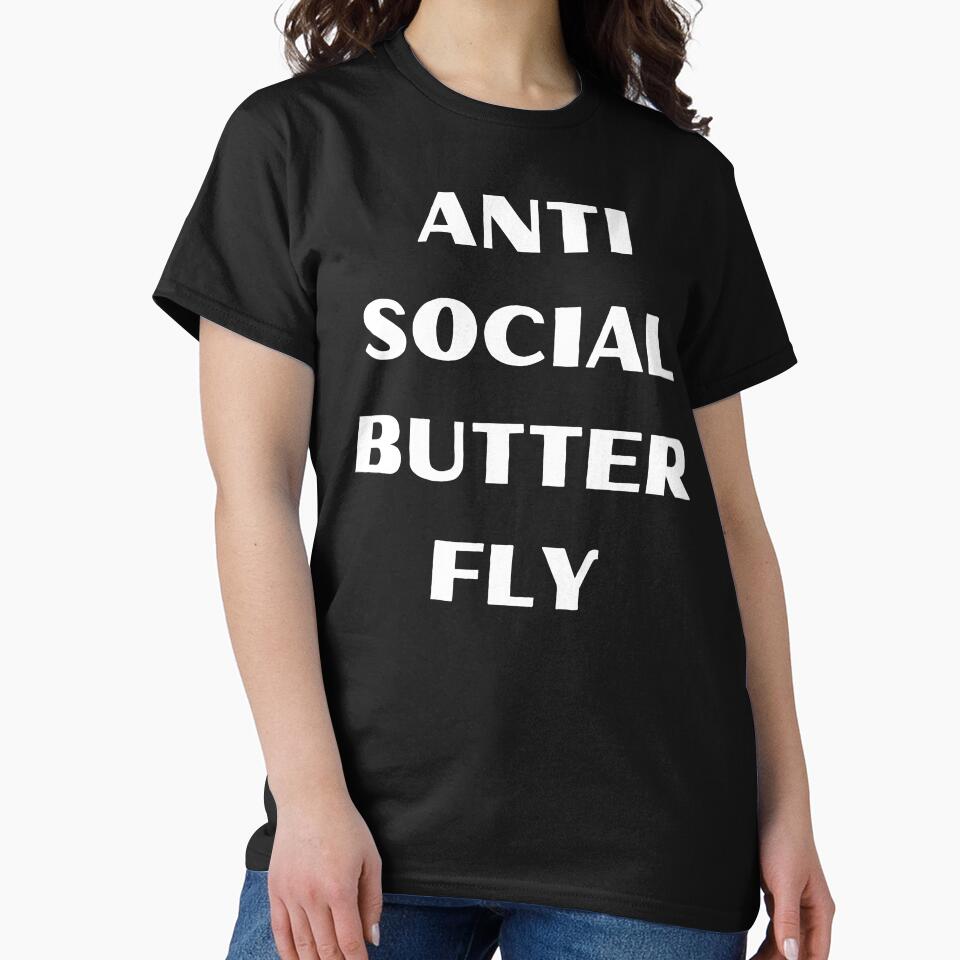 ANTI SOCIAL BUTTER FLY, ANTY SOCIAL HOODIE, BLACK HOODIE by VAN FASHION ⭐⭐⭐⭐⭐ (4,36K)