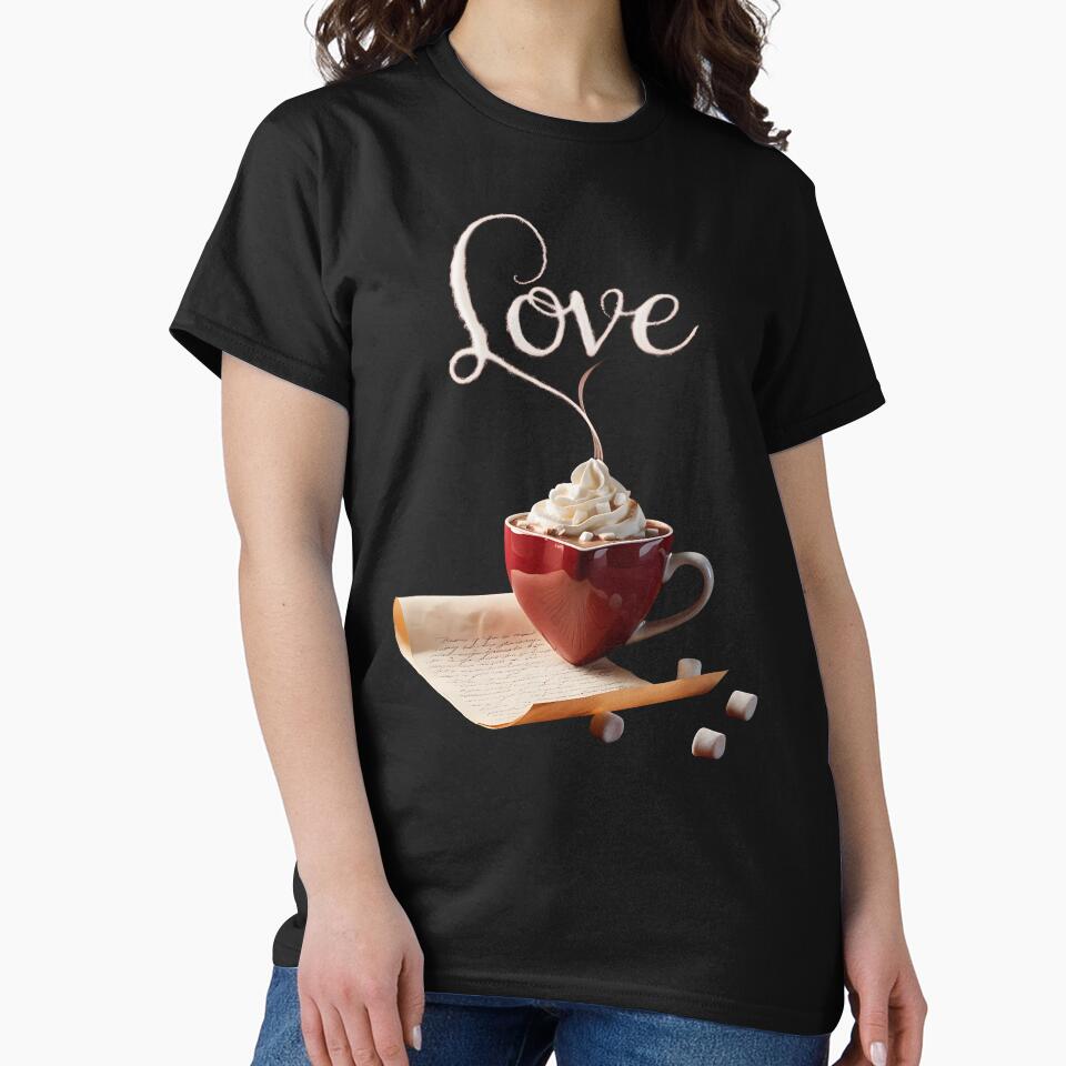 Cocoa Love Letter – Romantic Hot Chocolate Design by UniversalFlair