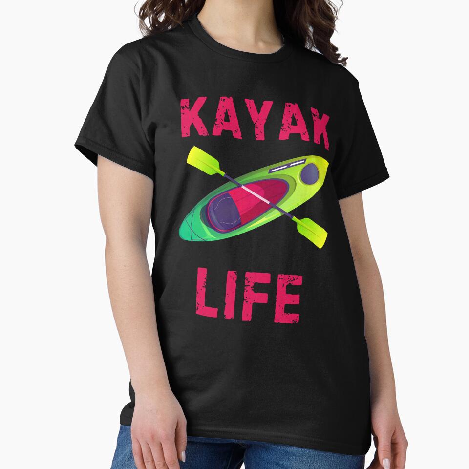 Colorful Distressed Kayak Life by AlienOccupation