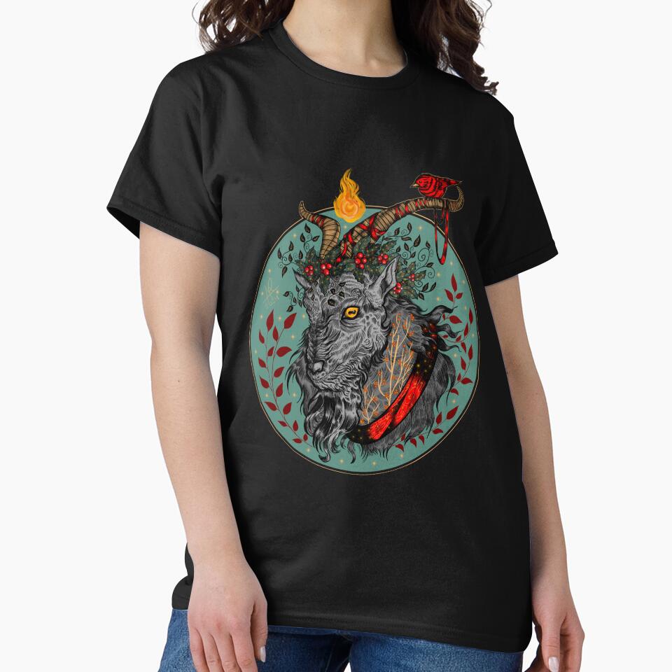 Yule Goat by Art by Rebeka Nagy