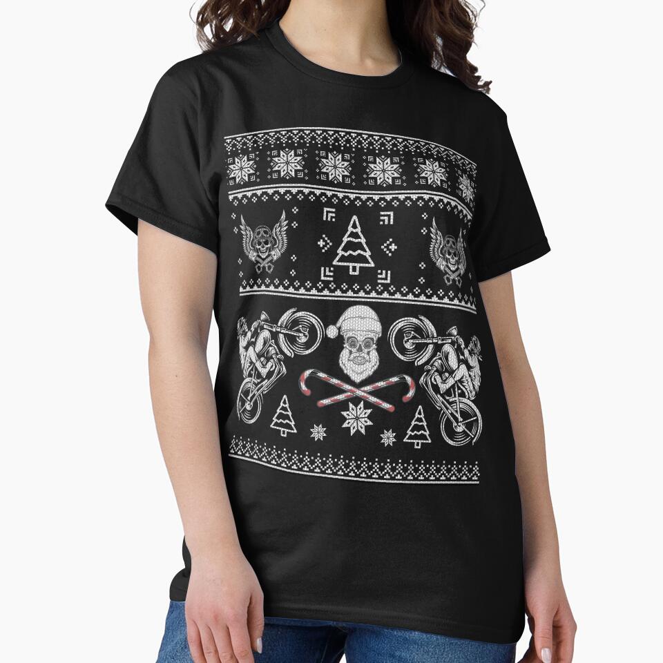 Motorcycle Biker Ugly Christmas by mrsmitful