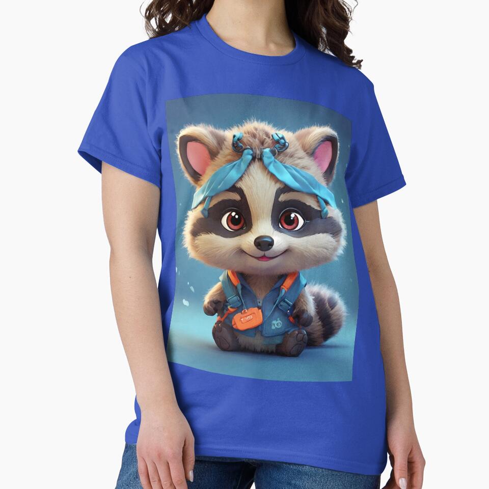 Adorable Raccoon by ProfArtStudio