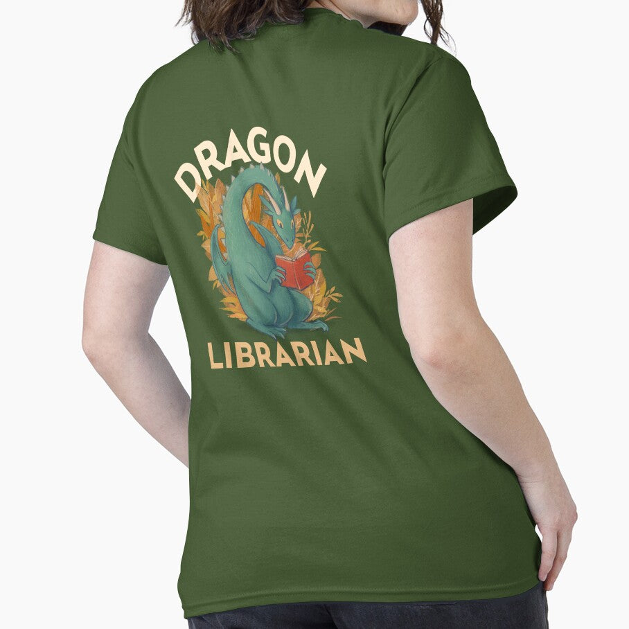 Dragon Librarian, Library Lover by AryaSubramanian