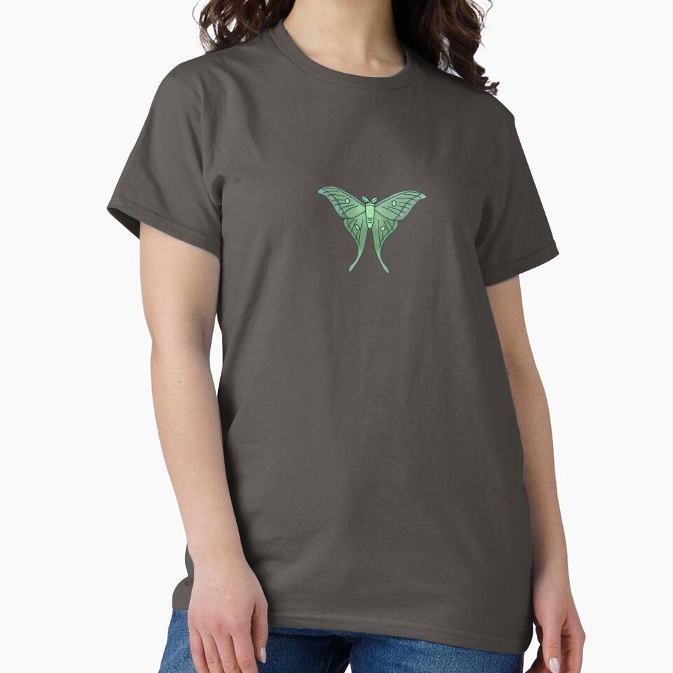 Luna moth illustration by mkillustrations