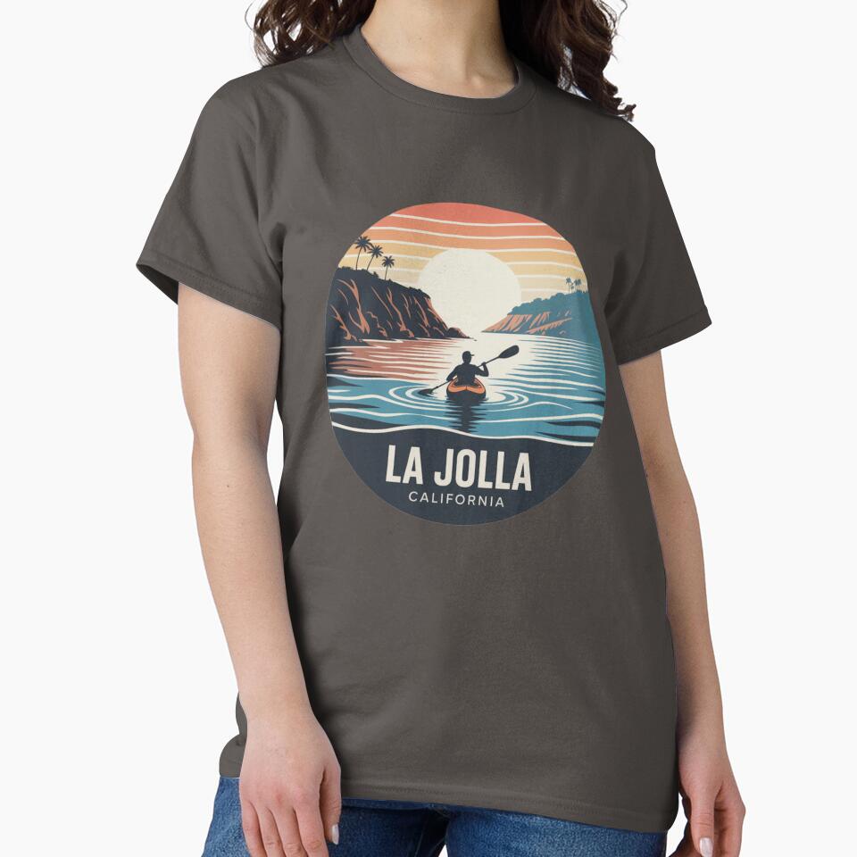 La Jolla California: Kayak Sunset by CircinusStore
