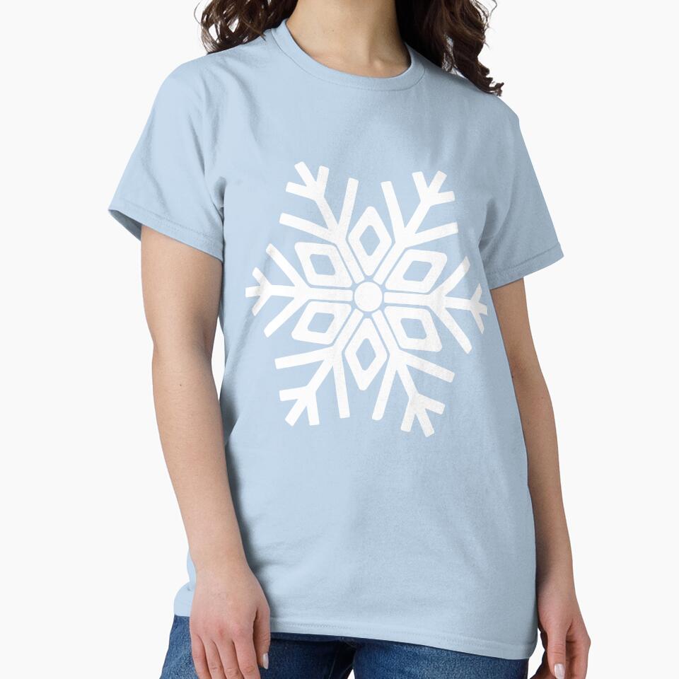 Minimalist Snowflake Art – Winter Aesthetic Design 1 by ZorianArt
