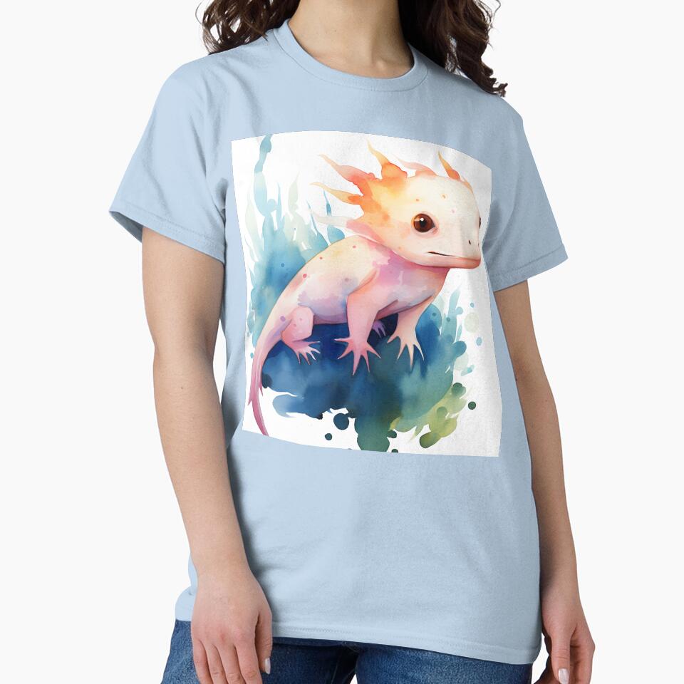 Axolotl Art #2 | Axolotl Lovers by ksgraphics222