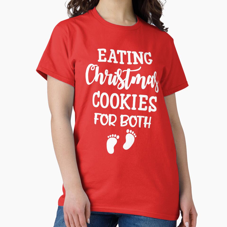 Christmas Cookies White Text With Children Footprint Premium by Design-Maniya