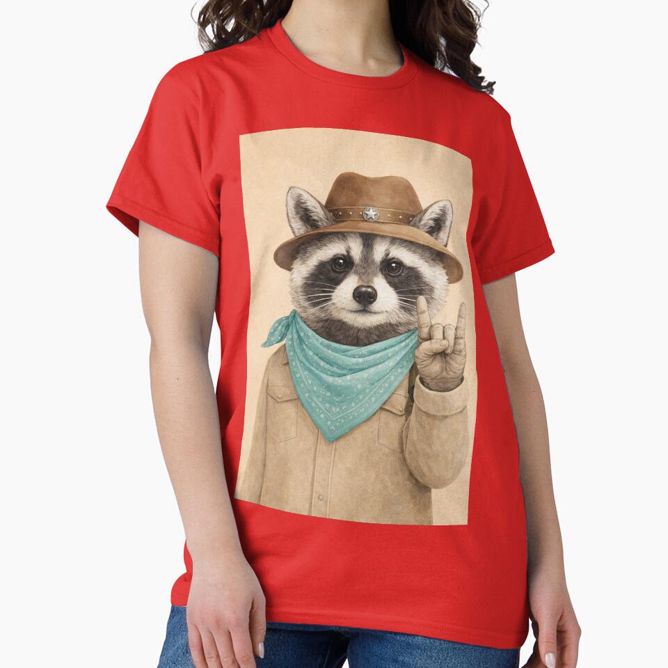 Rocking Racoon - Rocking Animals Serie by LuluLeb