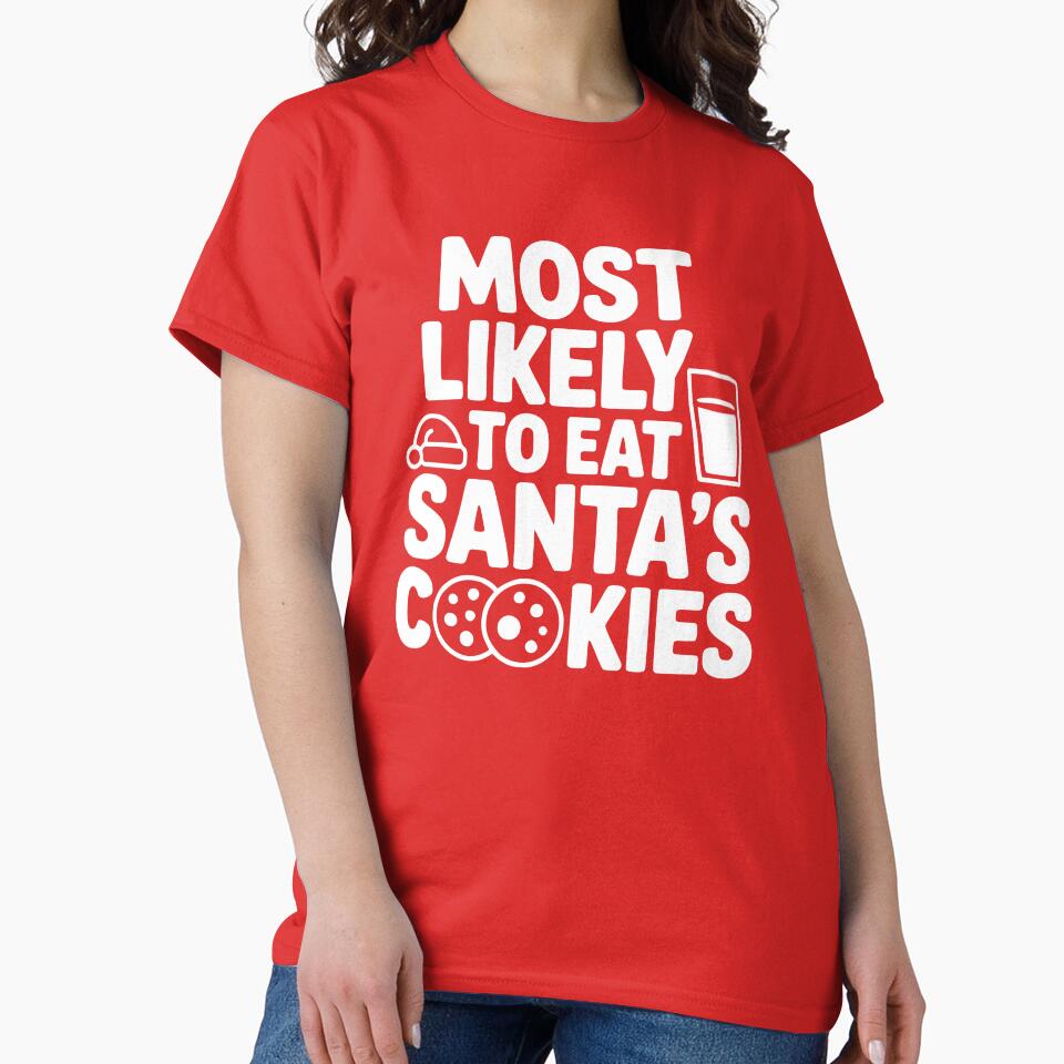 Most Likely To Eat Santa’s Cookies by theartfulaspie