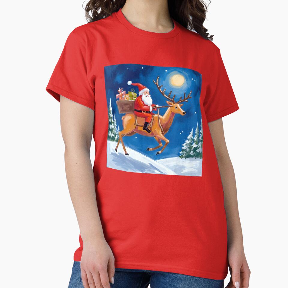 Christmas reindeer by Erikacecilia20