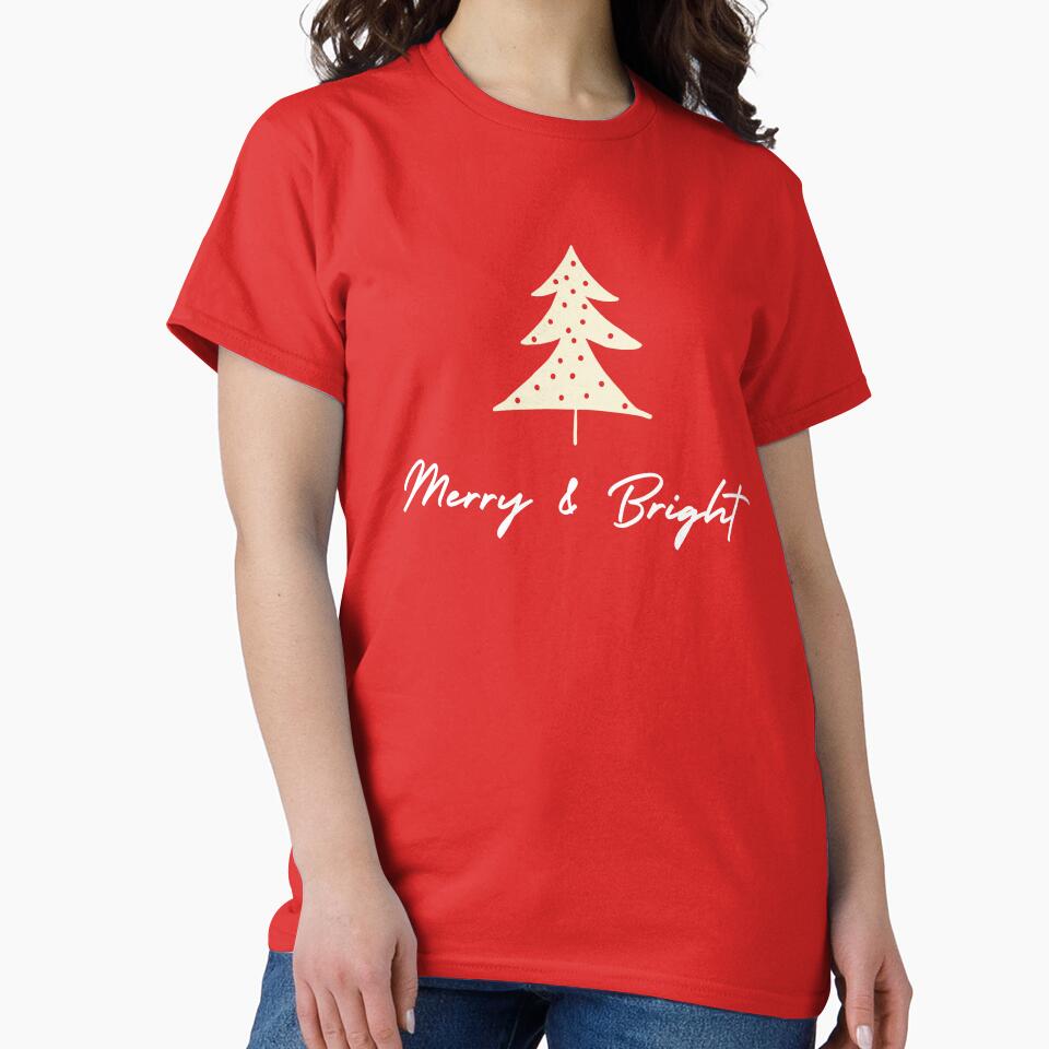 Merry and Bright Polkadot Christmas Tree by SimpleSteve
