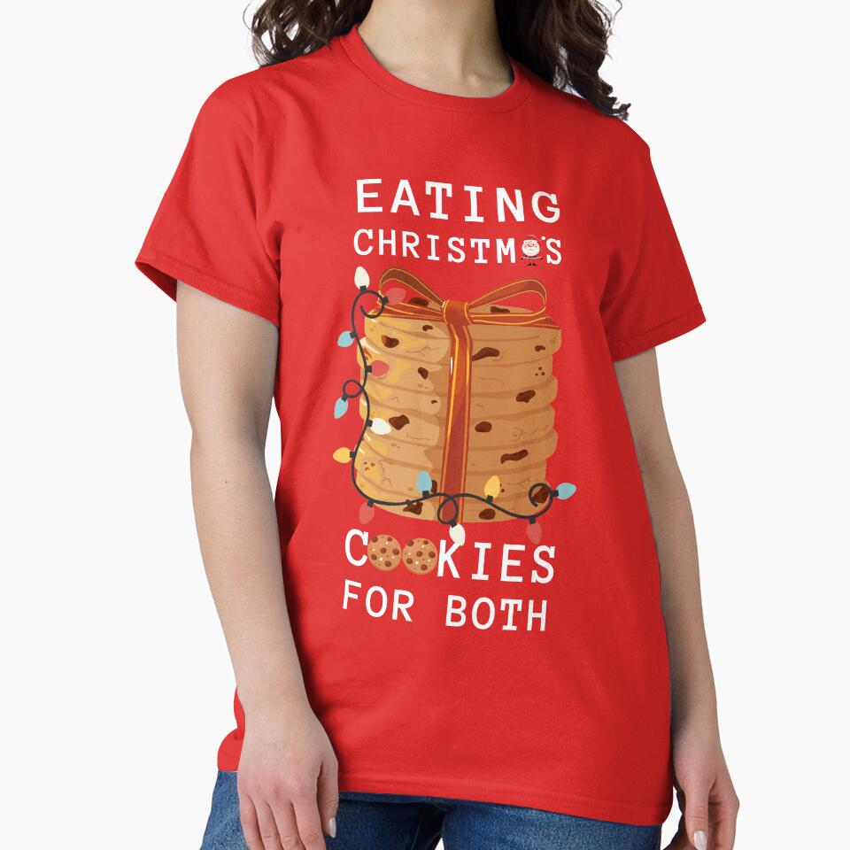 Eating Christmas Cookies For Both by OnTheTrend