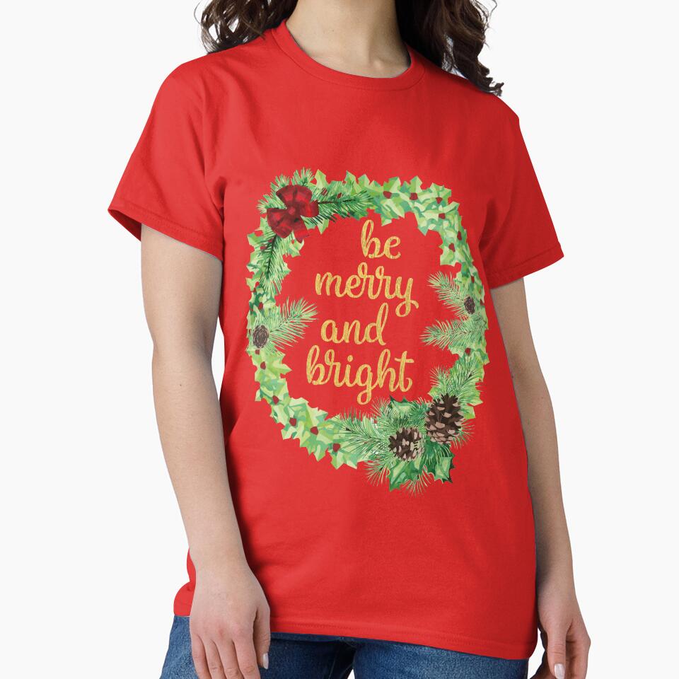 Be Merry And Bright Red by Chiccountry