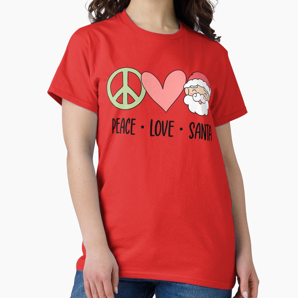 Peace Love Santa by AestheticAnnette