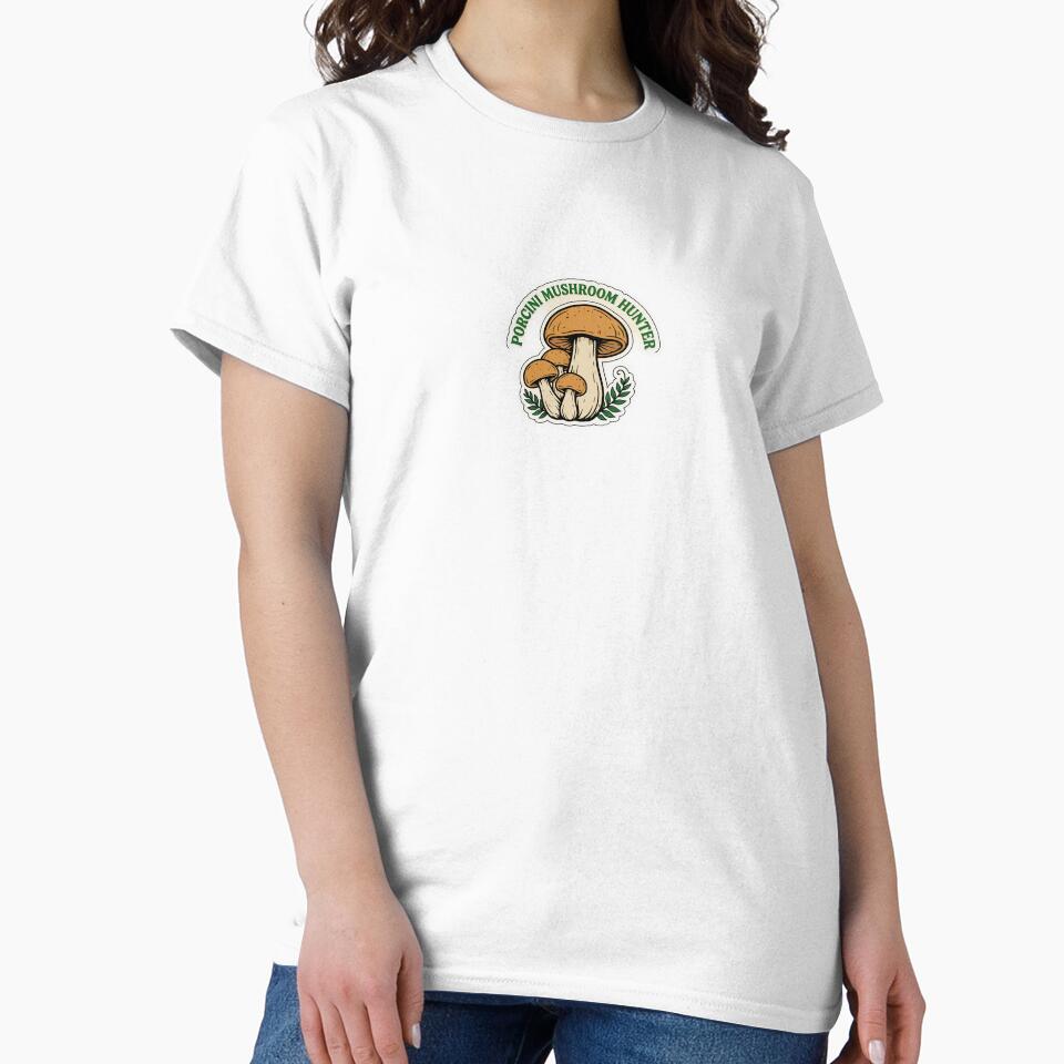 porcini mushroom hunter by Desingestore