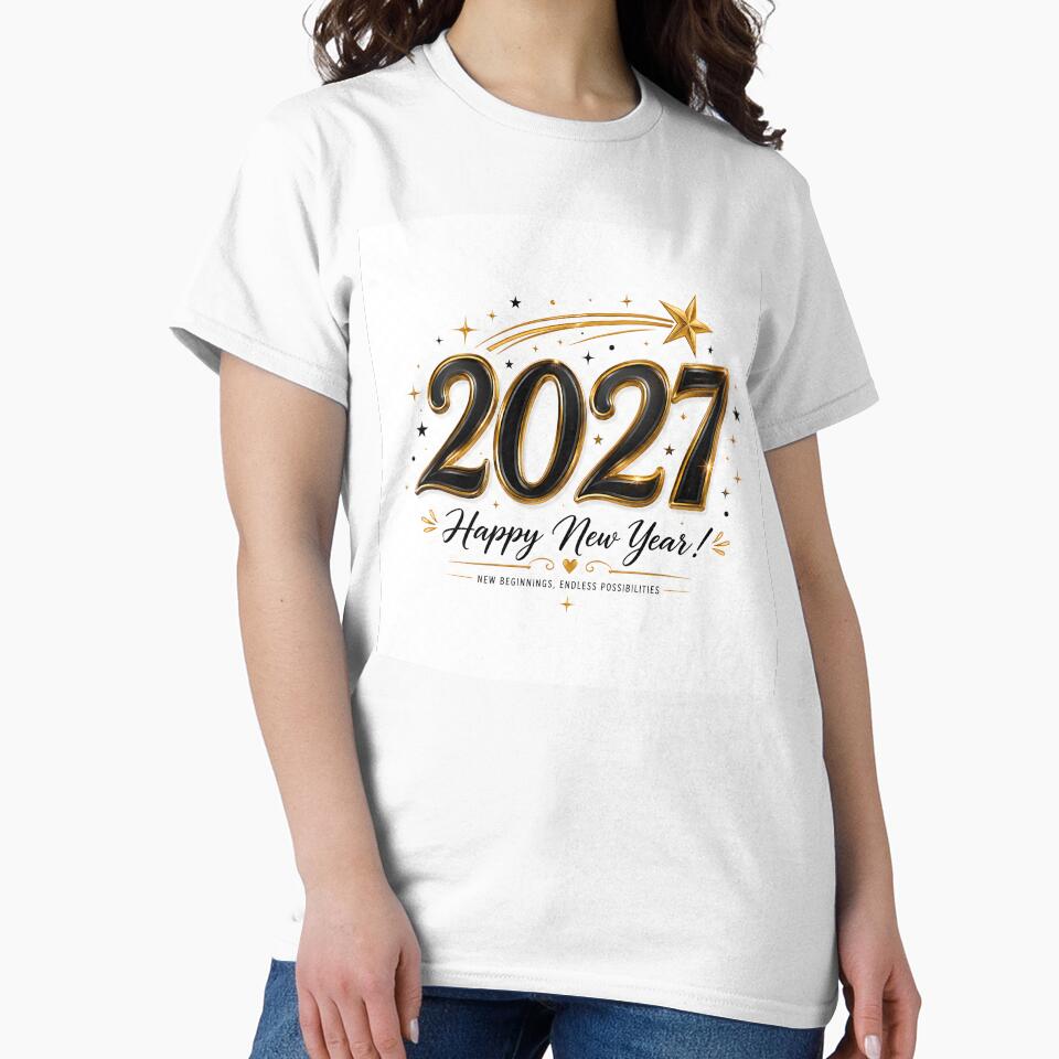 Elegant Happy New Year 2027 by TinyWeird