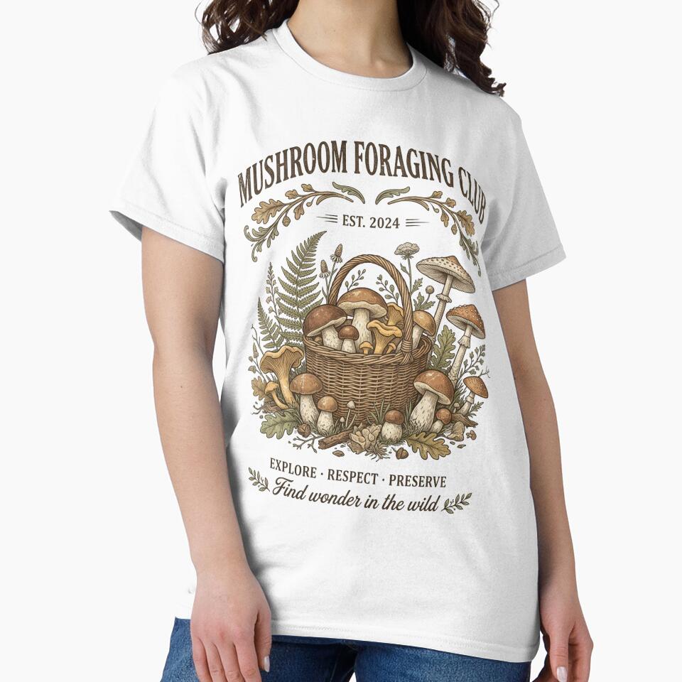 Mushroom Foraging Club by JILL-RIGGS