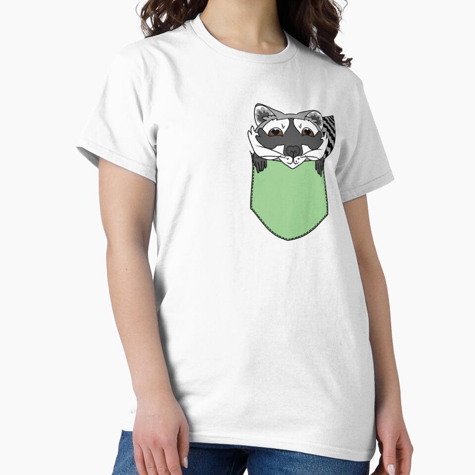 Cute Raccoon in the Pocket by HugSomeNettles