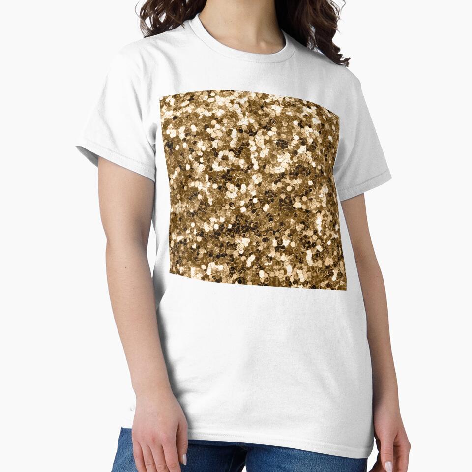 Printed Image of Glamorous Gold  ONLY by newburyboutique