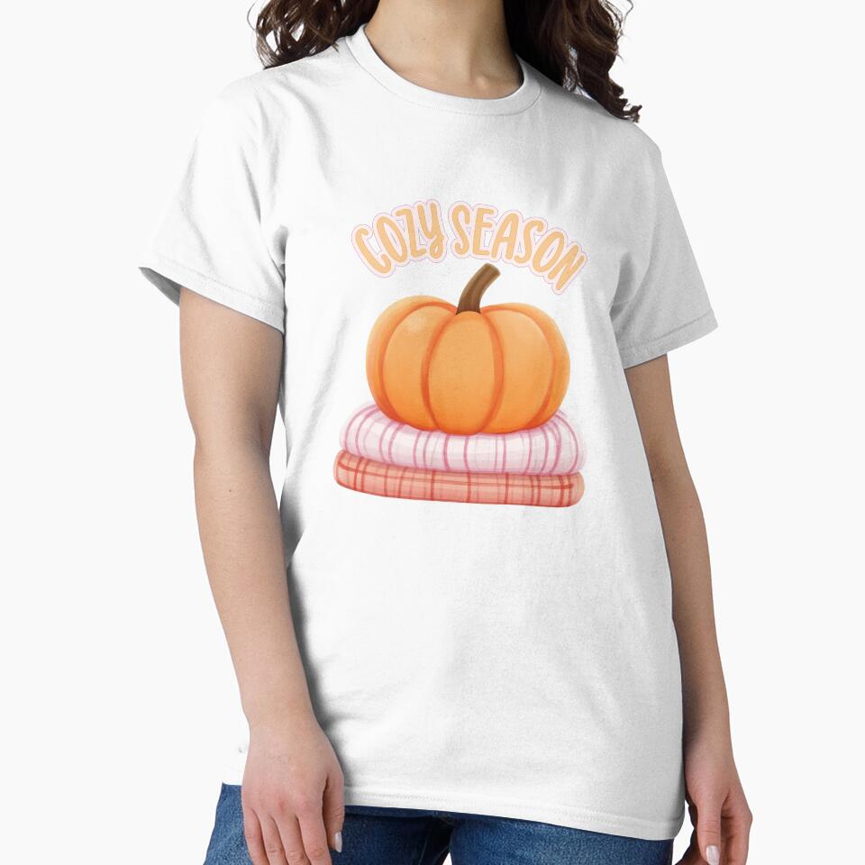 Cozy Season - Fall Pumpkins and Cozy Blankets by Brooke Drake Co.