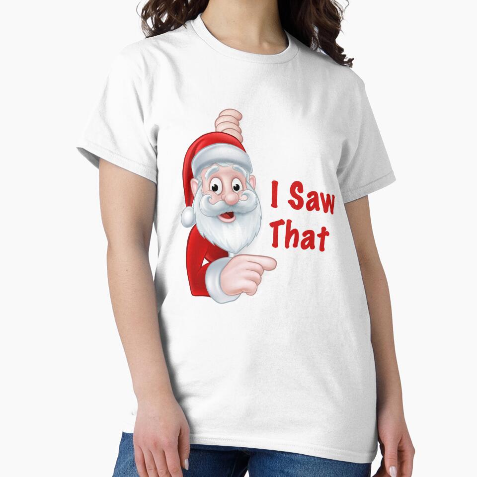 Funny Santa Claus  / Funny Christmas Quote / Funny Christmas by Sosa-art