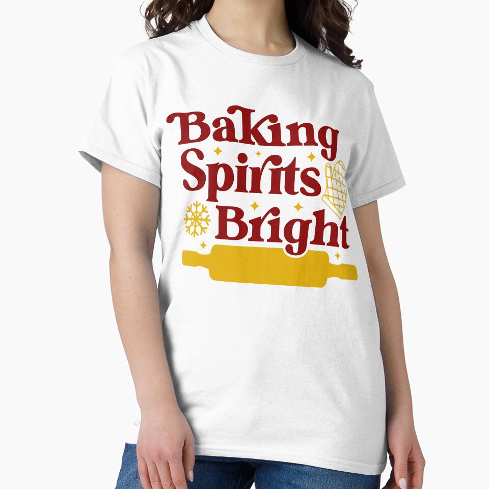 Retro Groovy Baking Spirits Bright Christmas Baking by MGdezigns