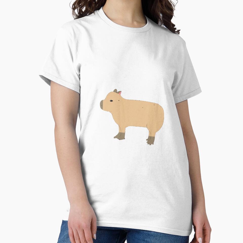 Cute Capybara by peachesandfizz