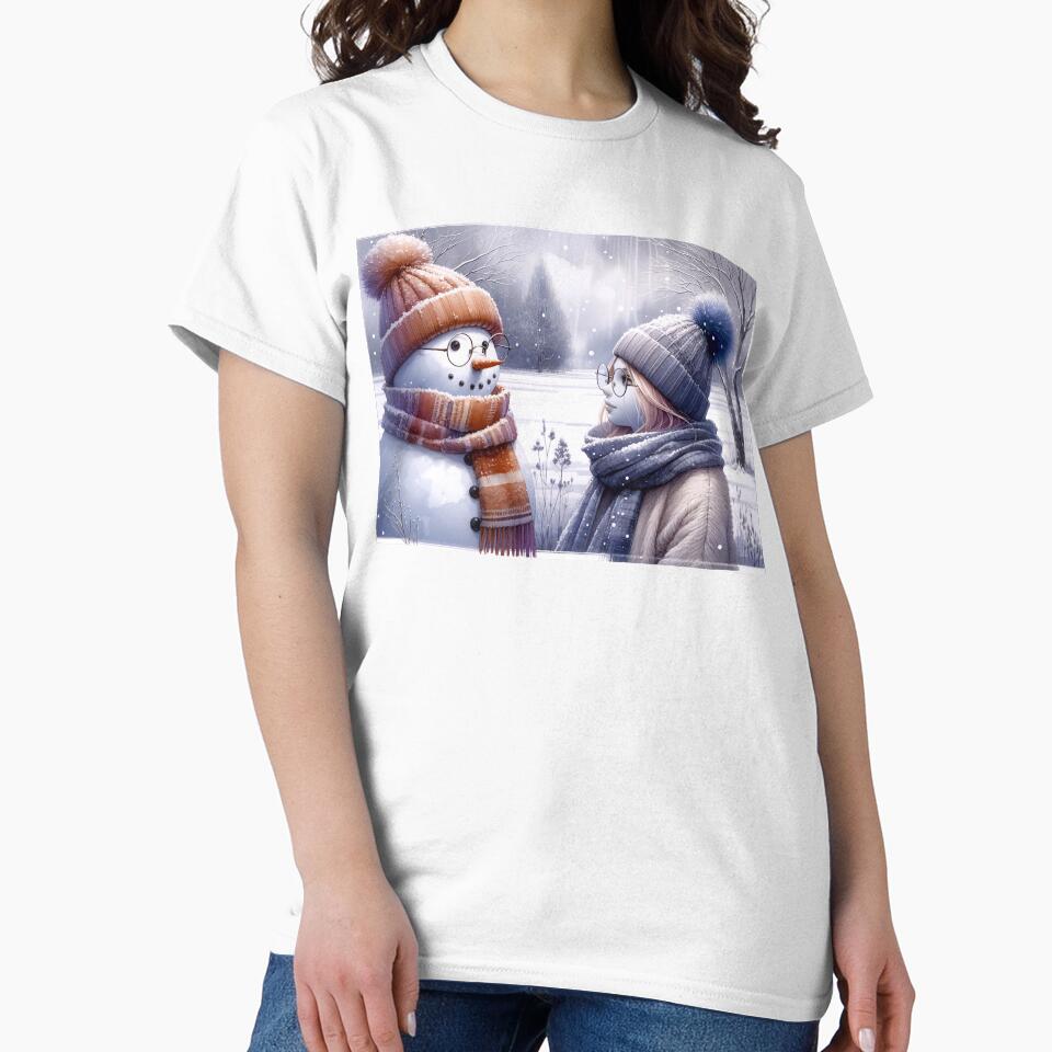 Encounter with a Snowman by m-y-A-I-A-R-T-