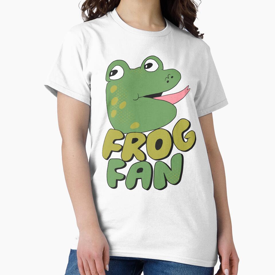 Frog Fan (Green) by yellowflowerhut